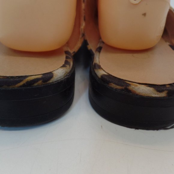 Cato Casual Multi Color Animal Print Slip On Mules Sz 9 Man Made Materials - Picture 4 of 10